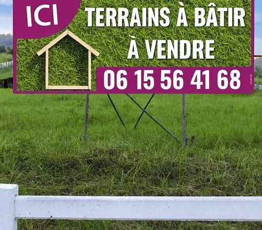 Terrain 695 m² Larnage