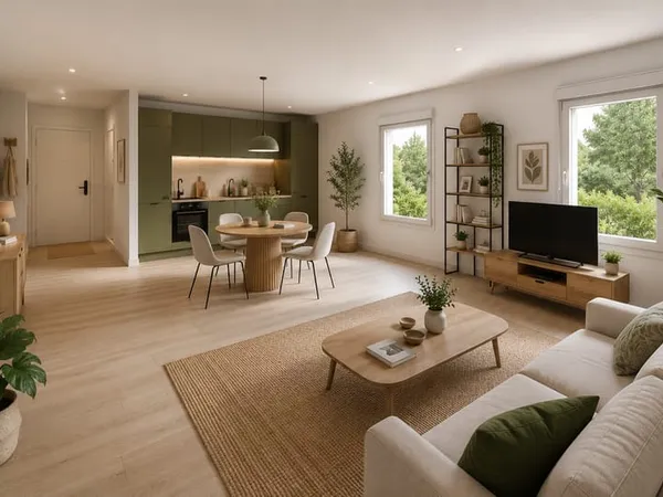 STUDIO IDÉAL INVESTISSEMENT AU SEIN D'UN DOMAINE PRIVÉ VERDOYANT