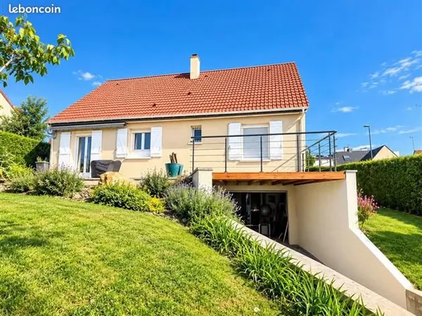 Pavillon plain pied sous-sol total chateau thierry intra muros