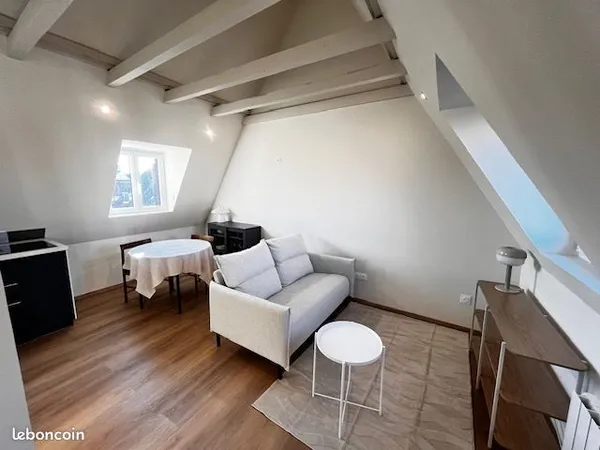 T3 DUPLEX MEUBLÉ 46m² Carrez (56 m² au sol) - 2 CHAMBRES - PARKING - SCHILTIGHEIM