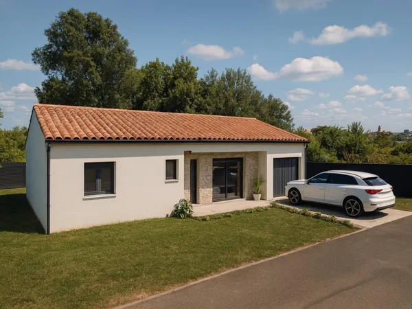 Terrain + maison 80 m²