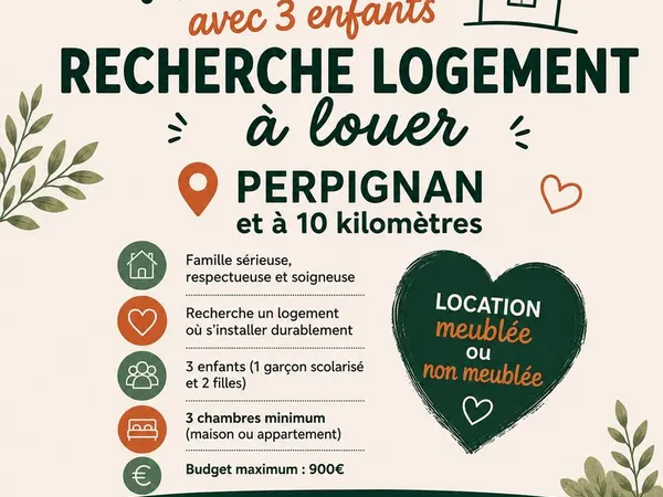 Location appartement/ maison