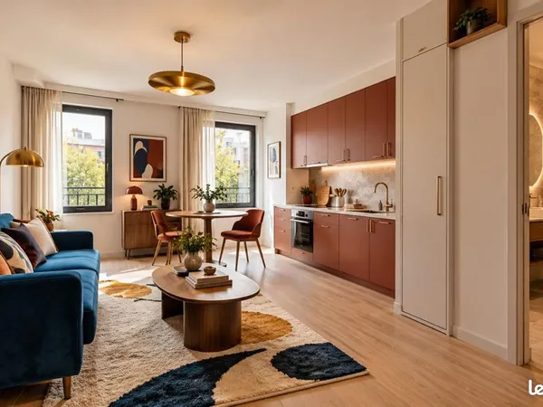 Appartement 1 pièce 28 m²