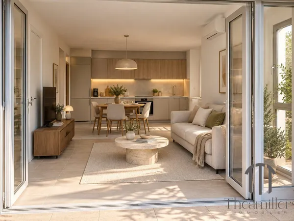 Grand T3 avec terrasse - Proche centre-ville, Vieux-Port et pl