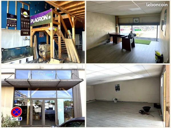Local commercial 195 m² - Zone commerciale Pirey (25) - 265 000 - Direct propriétaire
