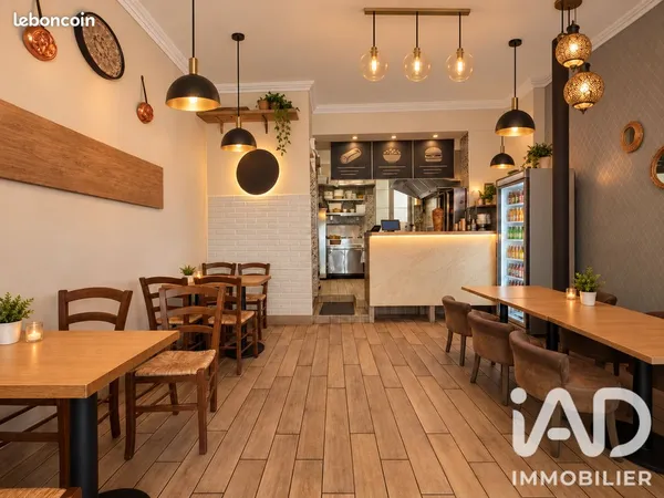 Restauration, restauration rapide 33 m² Paris