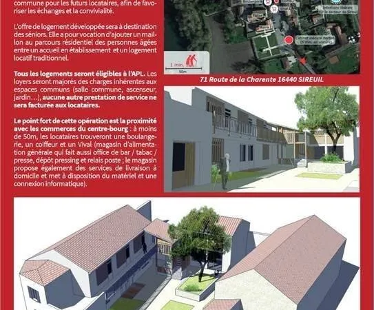 Appartement 2 pièces 45 m²