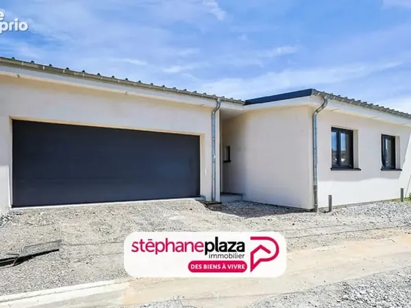 Maison neuve de plain-pied ? Confort, modernité et beaux volumes