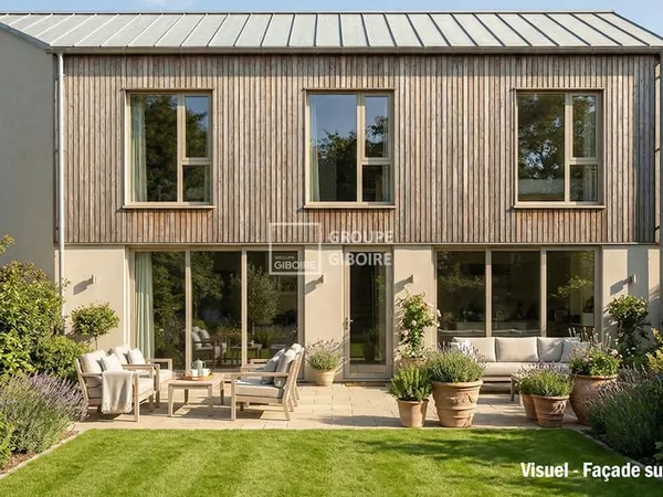 Exclusivité GIBOIRE , Jeanne d'ARC , Terrain Rennes de 328 m2 avec PC définitif pour maison 158m2 ha