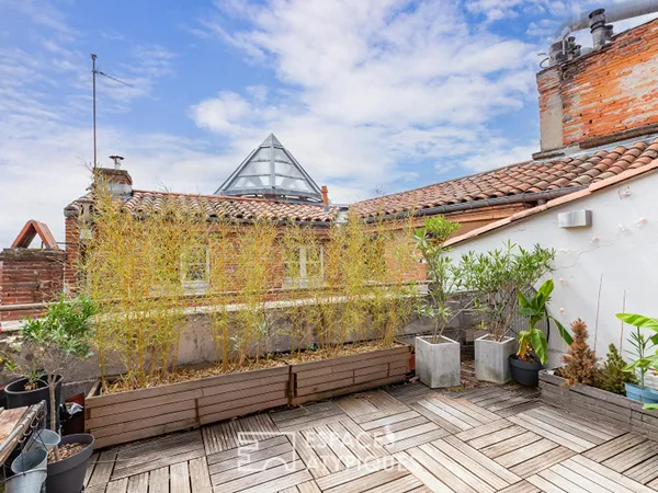 Dernier étage avec terrasse à St Etienne