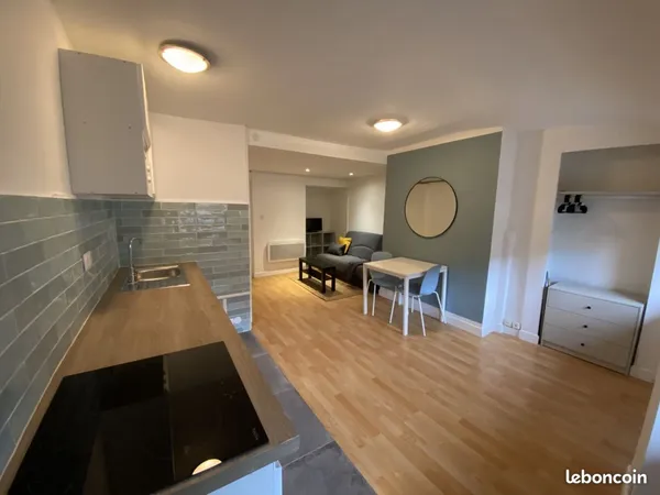 Meublé 1 pièce 20 m²