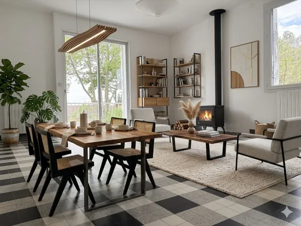 Grande maison de 179m² - Volumes généreux et jardin paysager