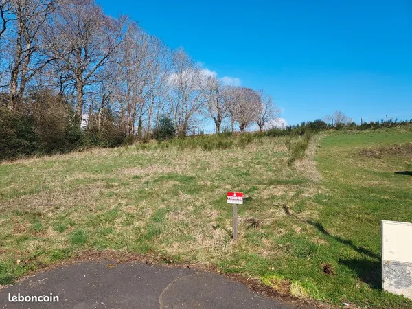 Terrain constructible viabilisé