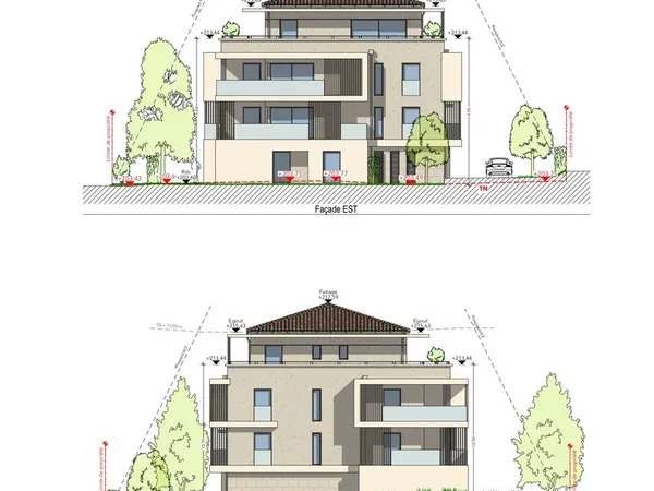 Terrain 1269 m² Aix-en-Provence