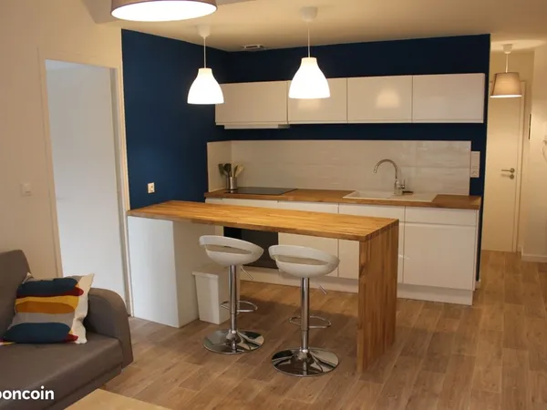 Location T2 meublé Robien Gare