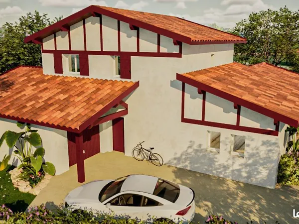 Projet de construction d'une maison 126.08 m² avec terrain à ESPELETTE (64)