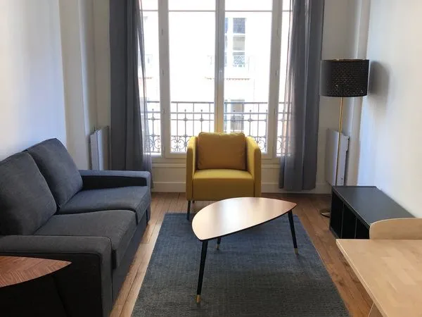 Appartement 2 pièces - 37 m2- meublé - 75016 sud - Etage 4