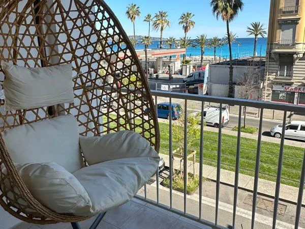 Appartement meublé 2p vue mer Avenue de la Californie