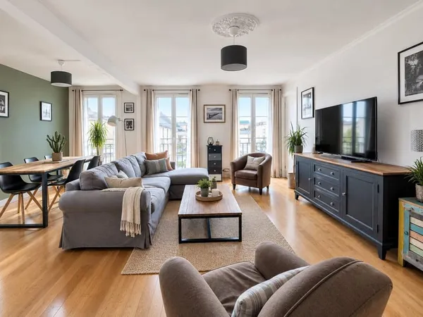 APPARTEMENT LE HAVRE CENTRE VILLE - 101 m2 3 CHAMBRES