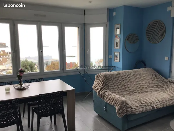 Appartement F3 vue sur mer Arromanches les bains