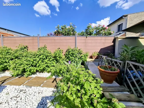 Maison spacieuse 99 m² - Reims Pommery - DPE C - 2 ch & Jardin ensoleillé
