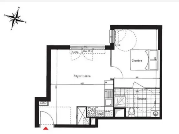 Appartement de 41m2 à louer sur Neuilly-sur-Marne