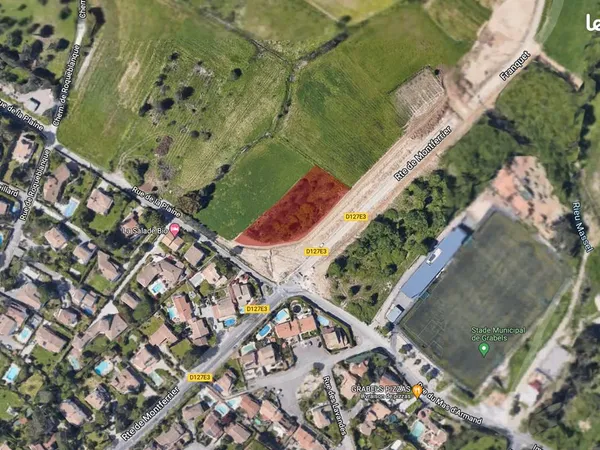 Location d'un terrain agricole et de loisir en entrée de Grabels