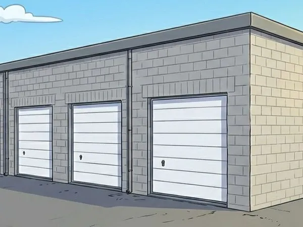 Garage fermé Châteauvert Résidence LES BUIS