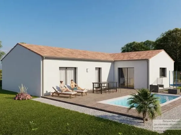 Maison neuve 5 pièces 130 m²