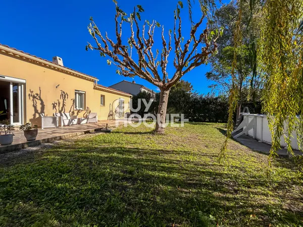 Maison de plain-pied de 115 m², 4 chambres, jardin de 800 m² et DPE A - L'Isle-sur-la-Sorgue, Partag
