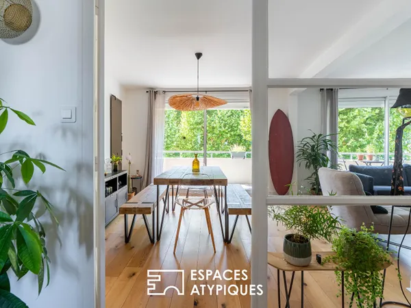 Appartement rénové : cocon nantais et esprit d'évasion