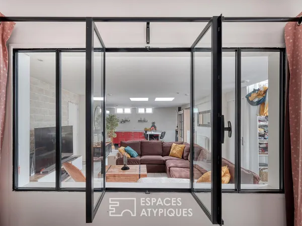 Loft avec véranda au Hameau de la Roche