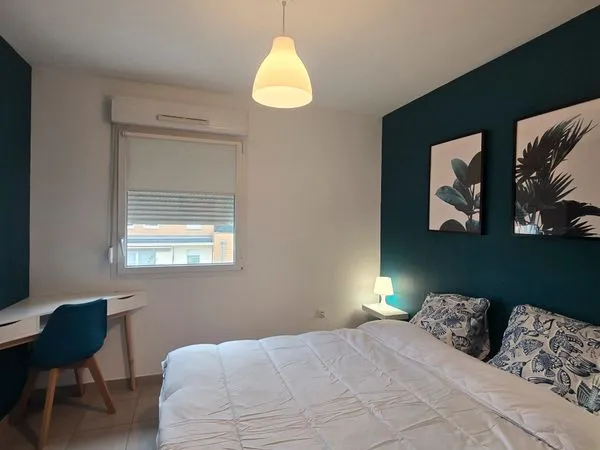 🏠 T2 MEUBLÉ RÉCENT - WOIPPY - 4e ÉTAGE AVEC ASCENSEUR - DISPONIBLE DE SUITE