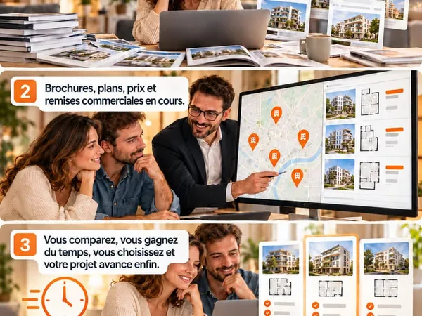 ACHAT APPARTEMENT NEUF 2 PIECES OPTIMISE AVEC EXTERIEUR ET PARKING