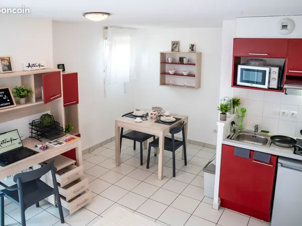 Studio t1 / t2 residence etudiante artemisia carre chabert