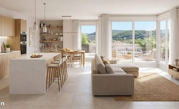 Appartement - 3 pièces - La Ciotat à 9 min à vélo du Centre Historique et des plages