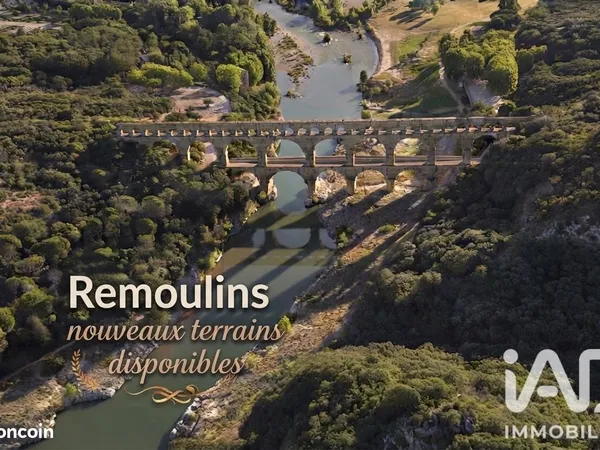 Terrain 470 m² Remoulins