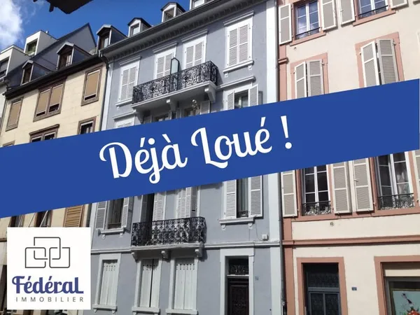 Joli F2-bis Strasbourg centre prox gare et halles