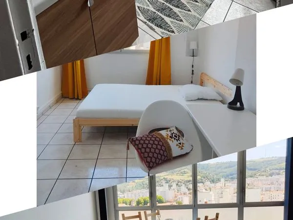 Appartement meublé T4 traversant avec ascenseur