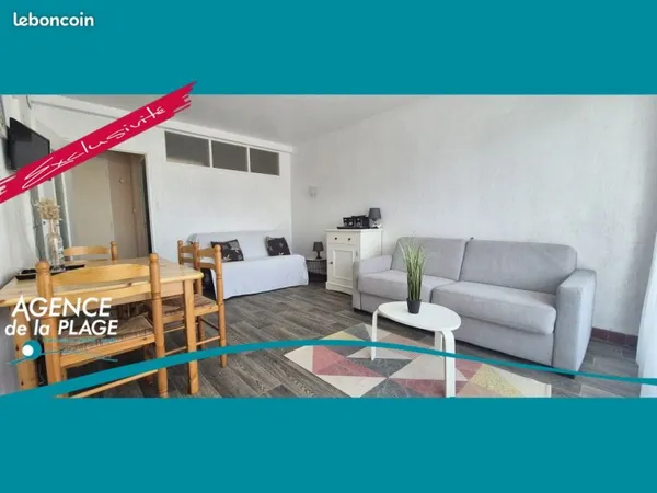 Studio 1 pièce 27 m²