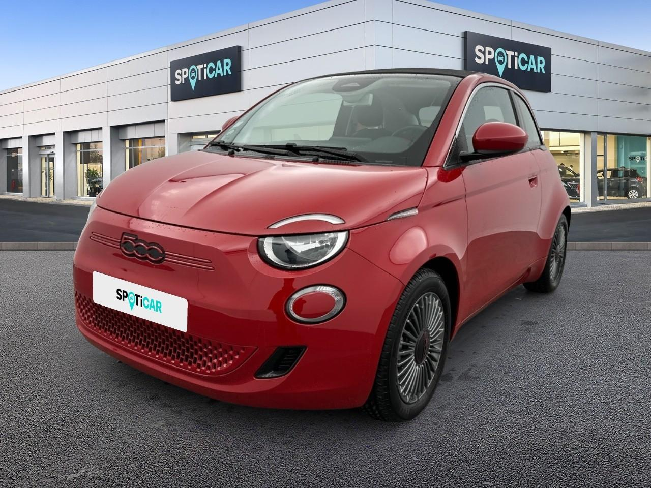 Fiat 500 c e 95 ch (red) — photo 1
