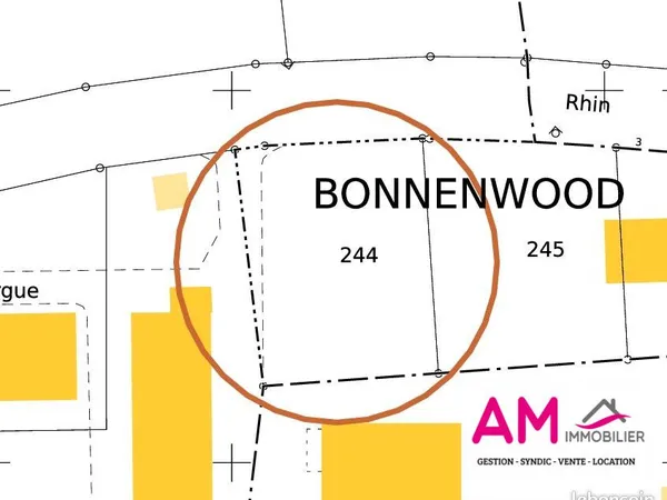 Terrain 785 m² Wittelsheim