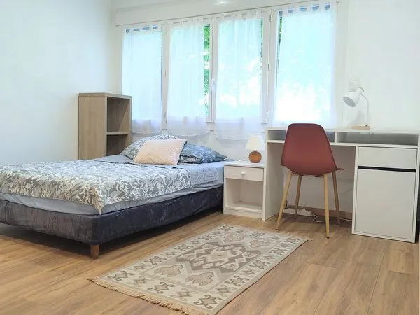 Chambre dans colocation avec jardin