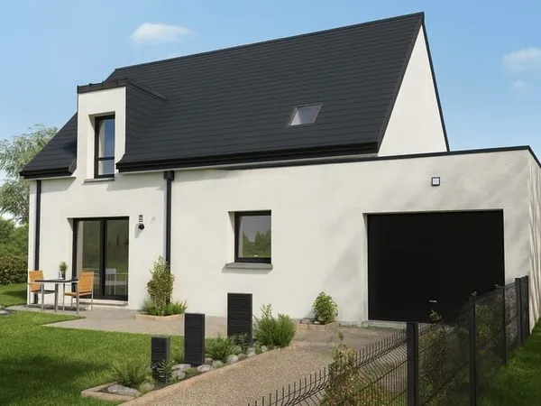 Projet de construction d'une maison 105 m² avec terrain à LANVENEGEN (56)