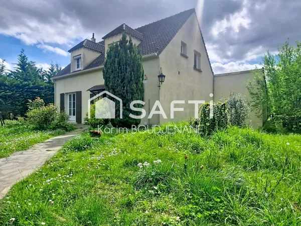 Maison sur sous sol total, 4 chambres, 1225 m2 de terrain...