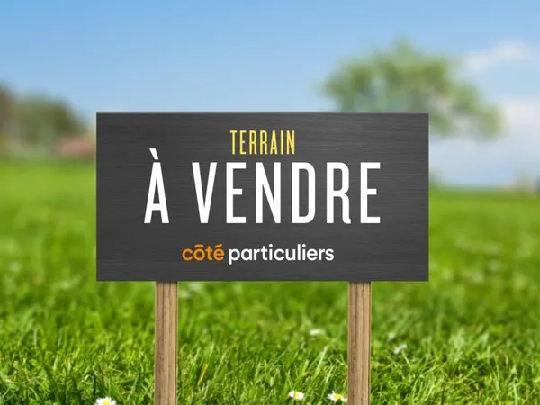 Terrain viabilisé de 499 m²