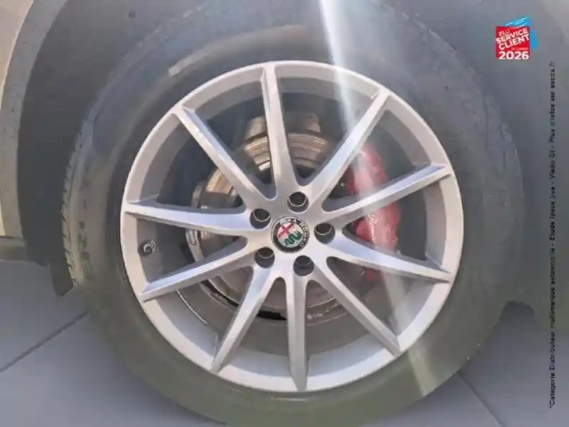 Alfa Romeo Stelvio 2.2 diesel 210ch sport edition q4 at8 sieges chauf/cuir volant chauf gps camera — photo 10