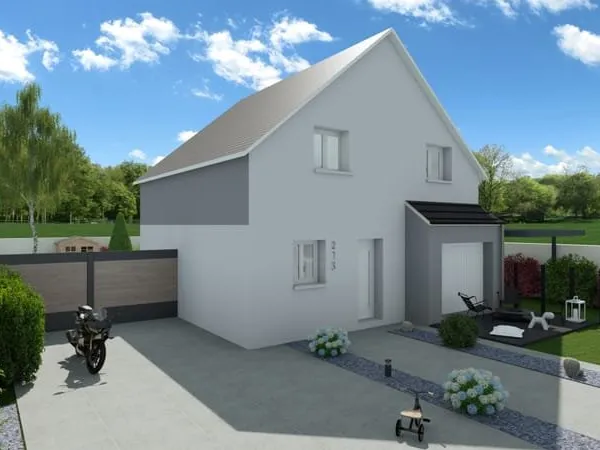 Maison traditionnelle à Bernwiller