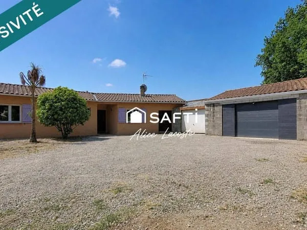 Maison de plain-pied 6 pièces 112 m²