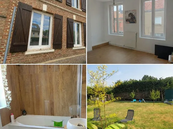 Maison 123 m² - 4 chambres - Terrain 800 m² + Annexe de 40m2 - Proche commodités, écoles et gare
